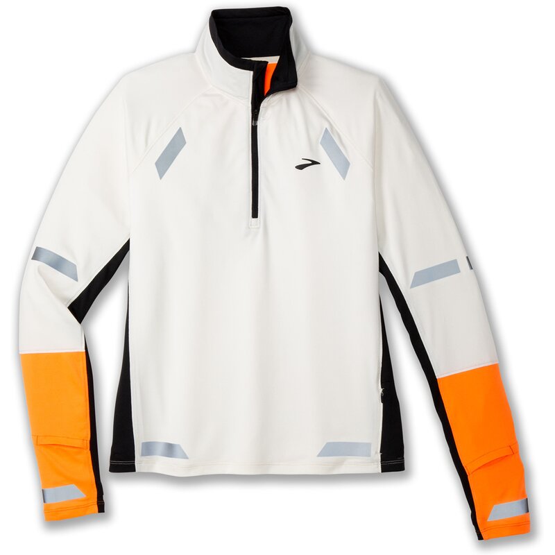 

Футболка с видимой частью, молния 1/2 2.0 Brooks, мультиколор