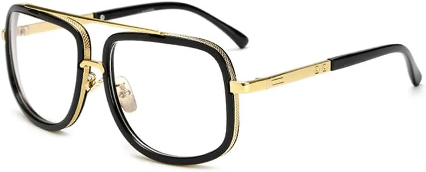 

Модные солнцезащитные очки в крупной оправе для мужчин и женщин, металлические солнцезащитные очки, ретро-солнцезащитные очки в винтажном стиле KTUCN, C8