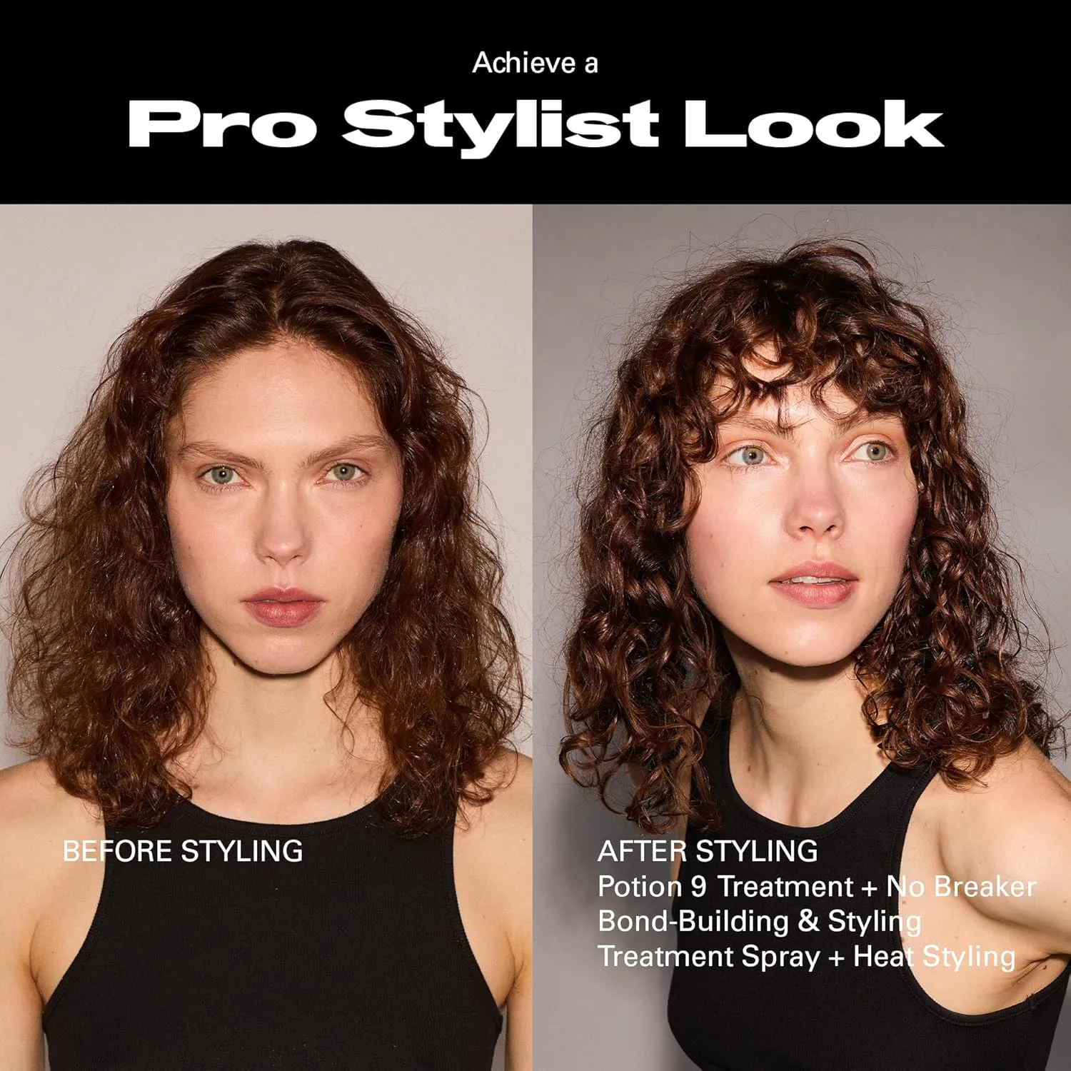 Sebastian Professional Potion 9 Wearable Hair Styling Treatment, несмываемый кондиционер и универсальный крем для укладки с гибкой фиксацией, с ботаническими экстрактами, маслом жожоба, витаминами C и E 50 мл (1 шт.) — фото 4