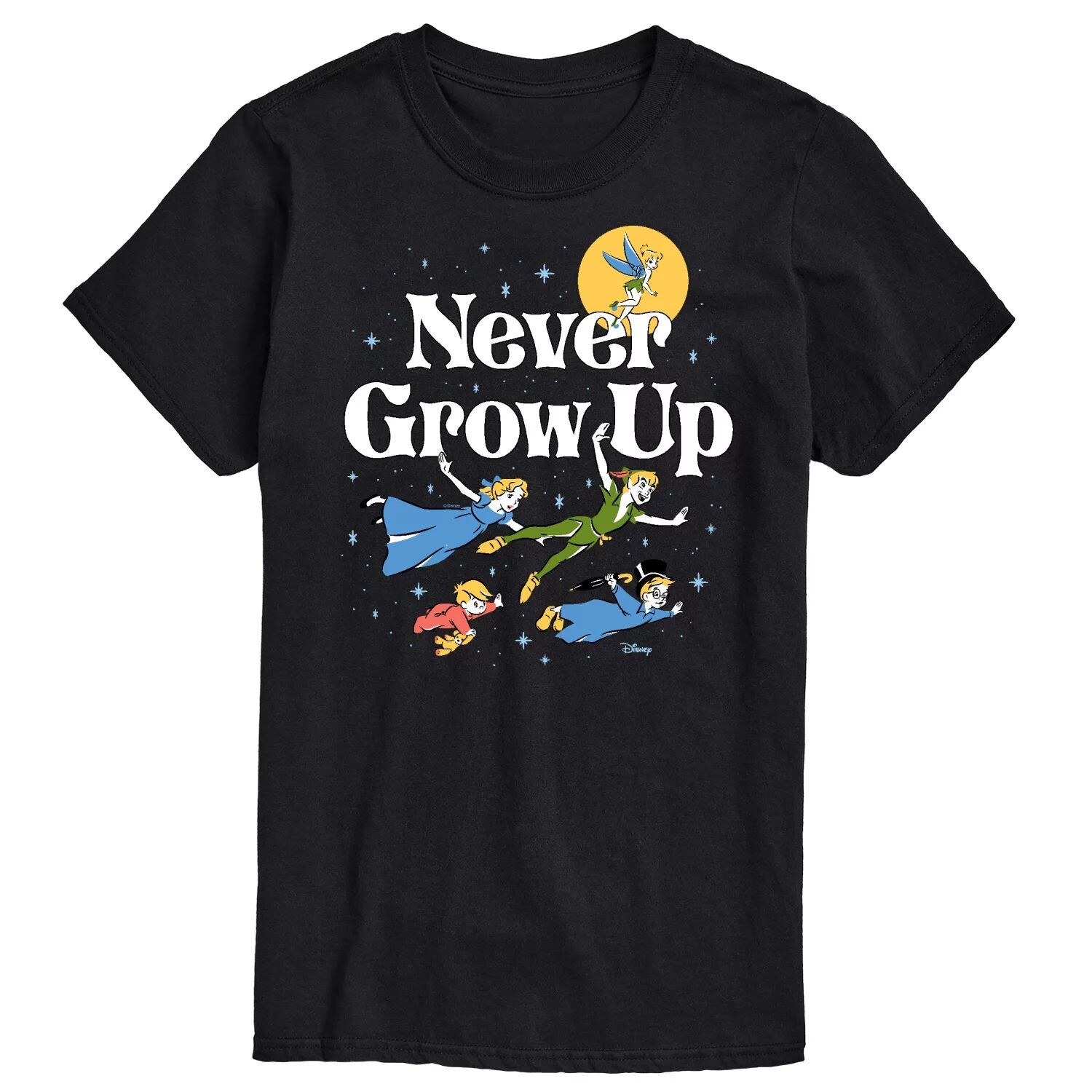 

Футболка с рисунком «Питер Пэн Big & Tall Never Grow Up» от Disney License