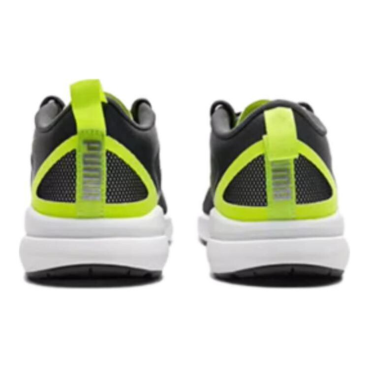 Детские кроссовки Kruz NITRO GS Low-top Deep Gray/green/blue/white Puma, темно-серый — фото 4