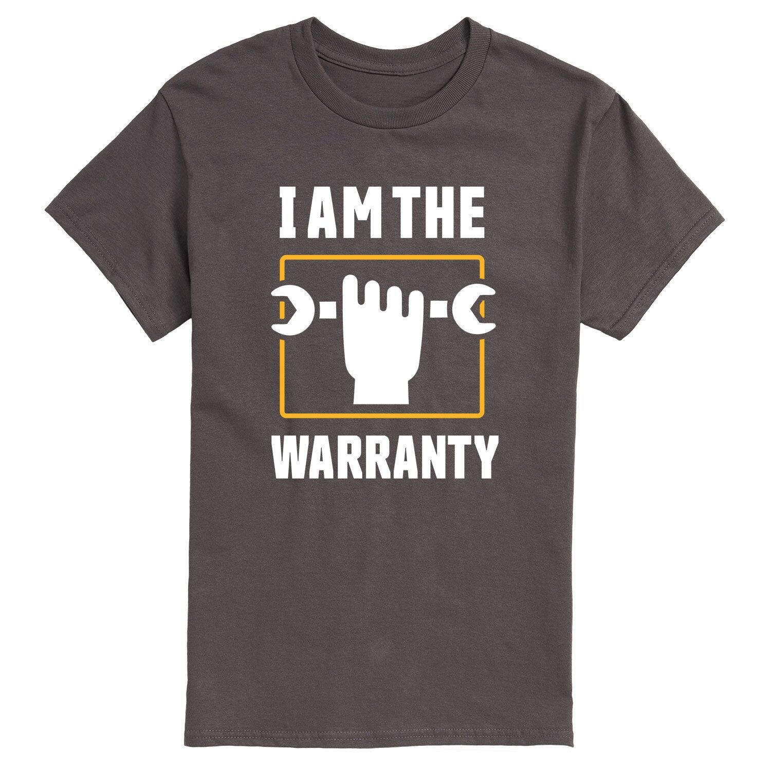 

Мужская футболка I Am The Warranty Licensed Character