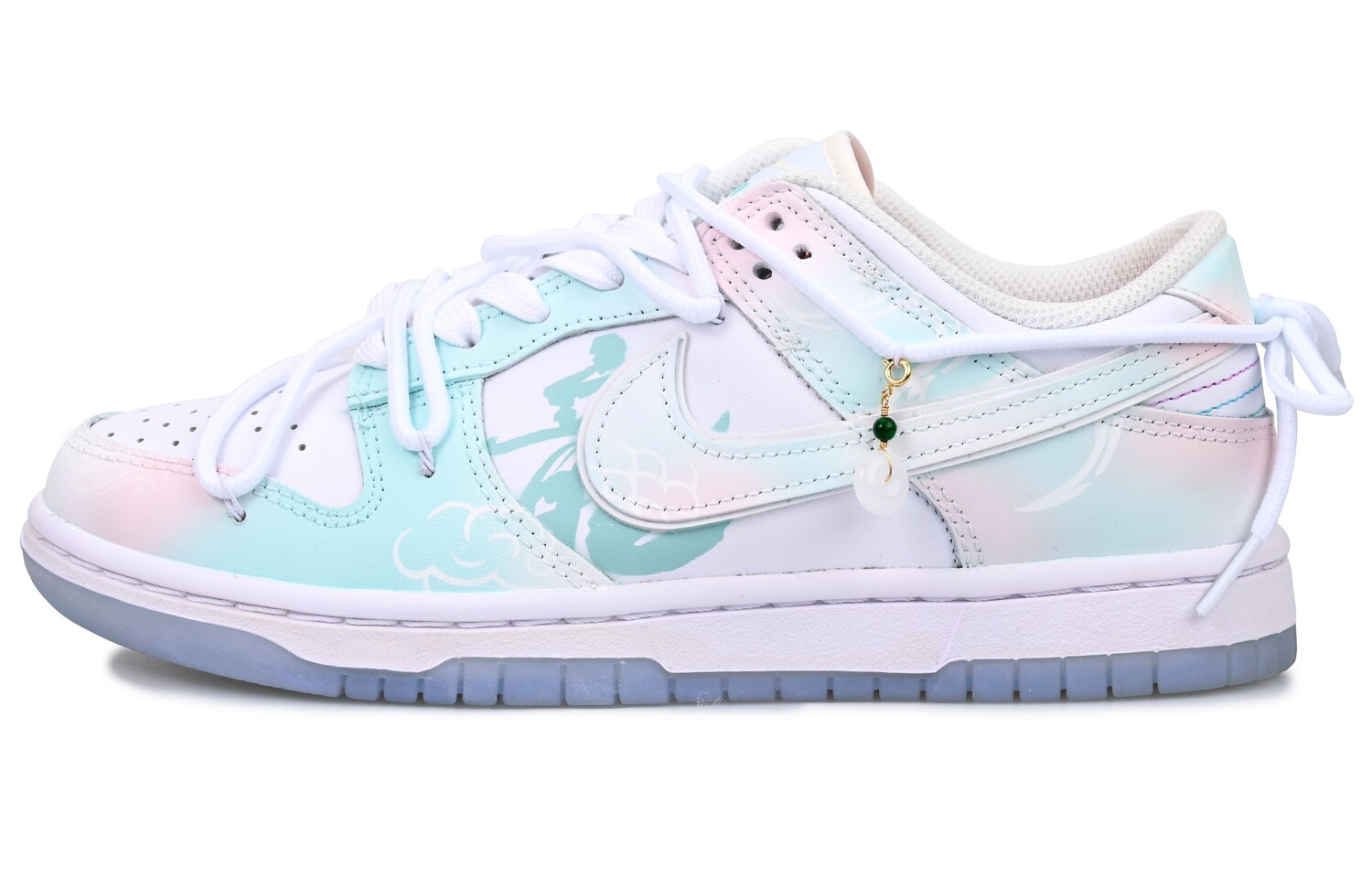 

Женские кроссовки для скейтбординга Nike Dunk, Light Cyan