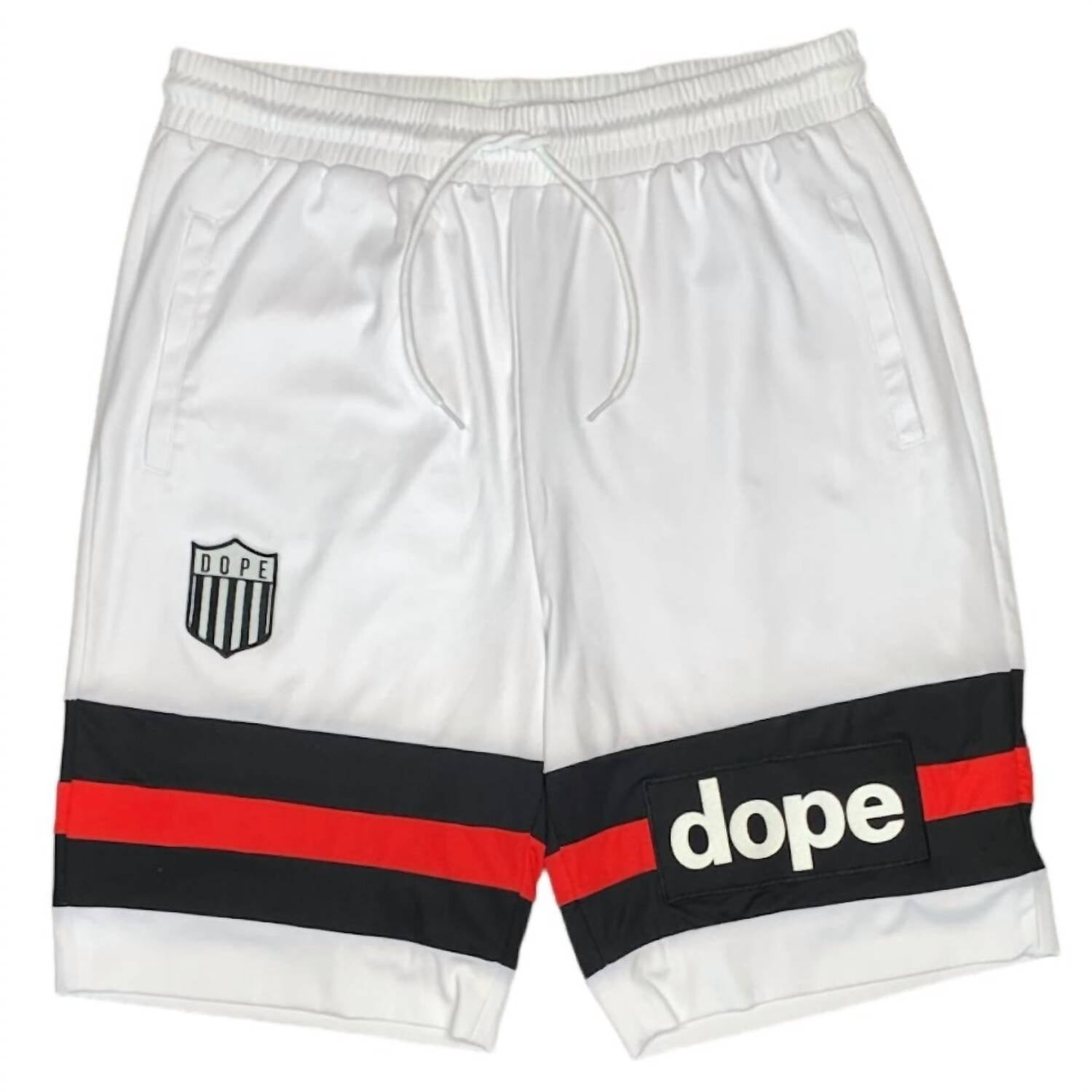 

Белые мужские шорты в полоску Dope, белый