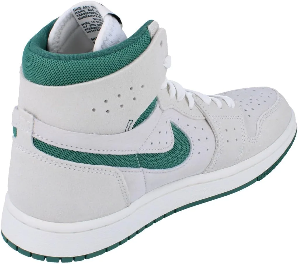 Кроссовки AIR JORDAN Jordan 1 ZM Air CMFT 2 из синтетического материала для мужчин Nike, белый/зеленый — фото 3