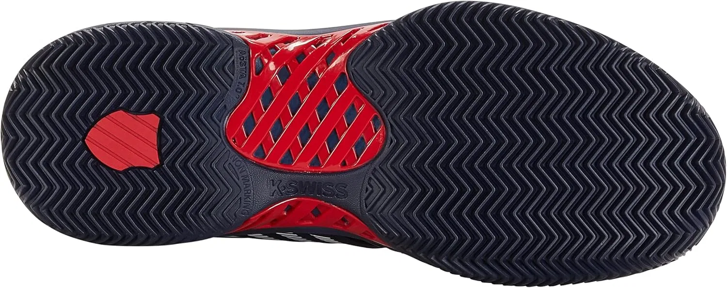 Мужские теннисные кроссовки K-Swiss Express Light 3 Hb, Peacoat Mars Red — фото 4
