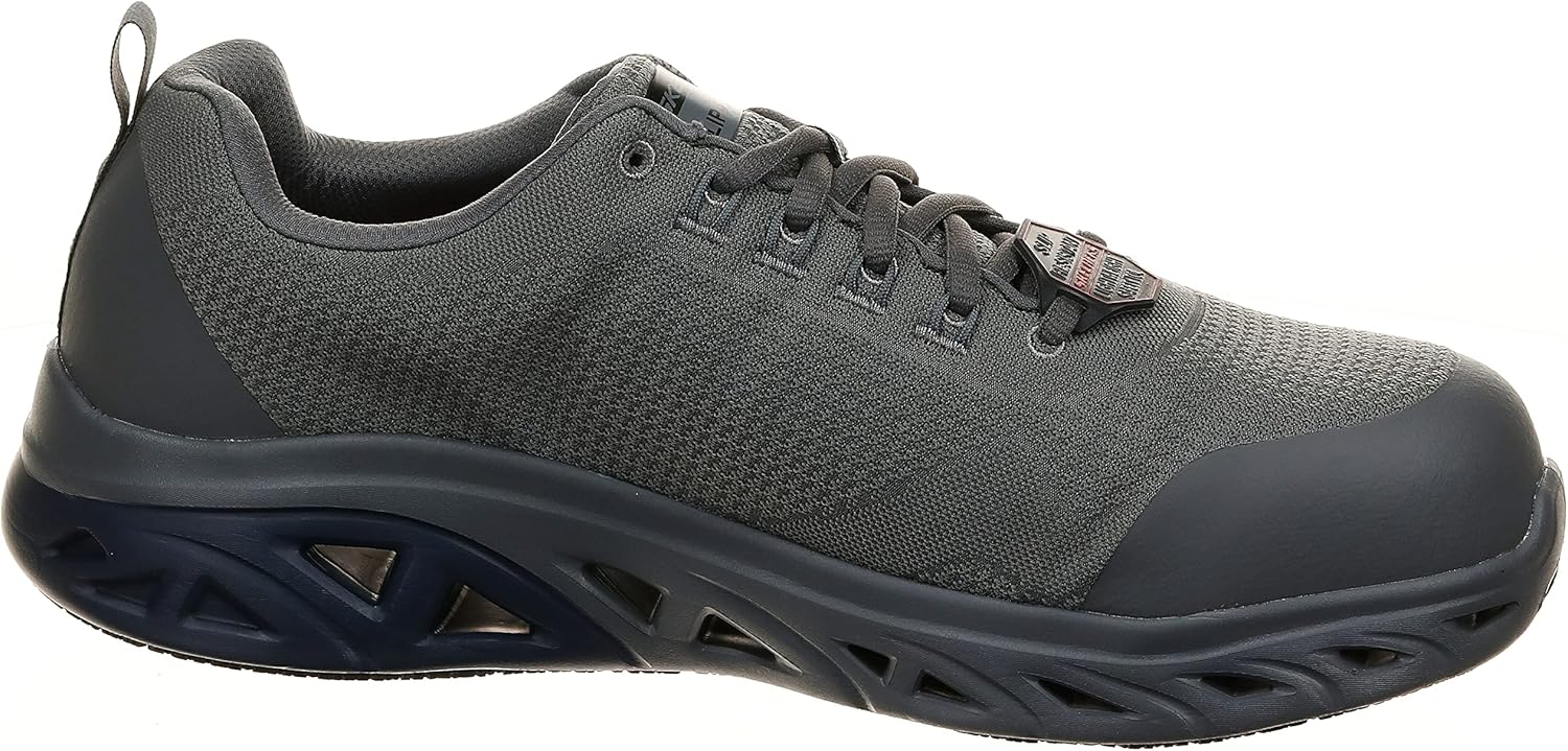 Мужские кроссовки Skechers Glide Step Sr, Charcoal — фото 4