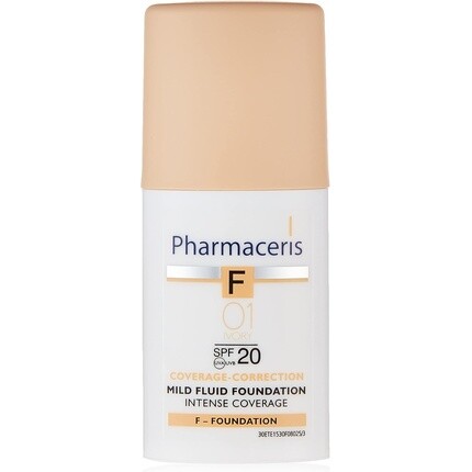 

Мягкая флюидная основа Intense Coverage SPF 20 цвета слоновой кости 30 мл Pharmaceris