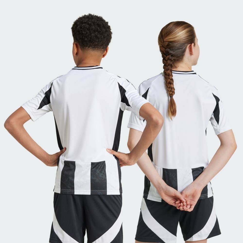 Домашняя футболка "Ювентус" сезона 2024/2025 для детей Adidas, white — фото 2