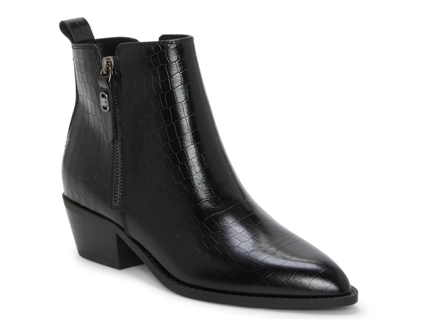Ботинки Lucky Brand Ailein Bootie, Black Croc Print Leather