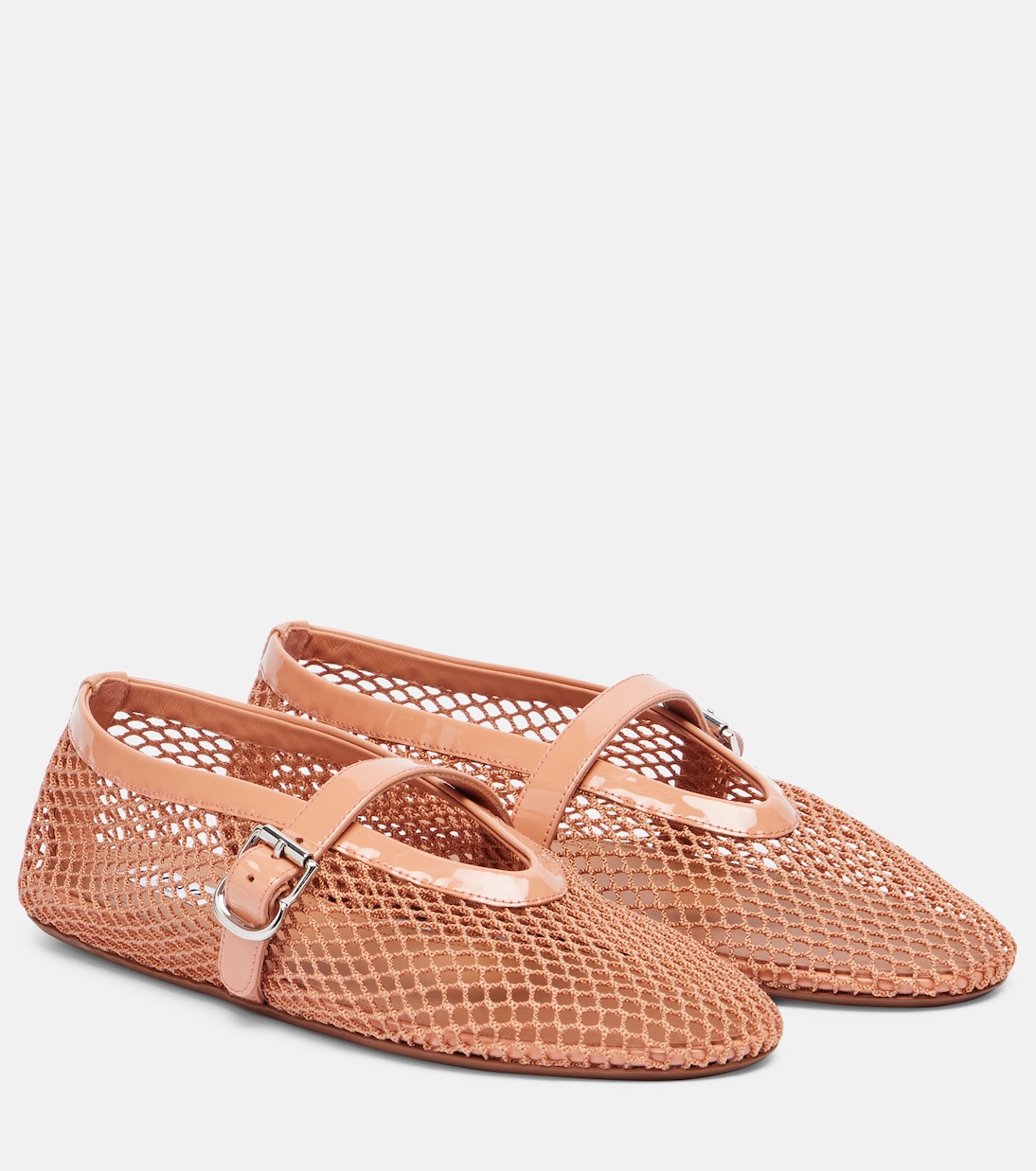 Балетки с сетчатым узором Alaïa, Blush