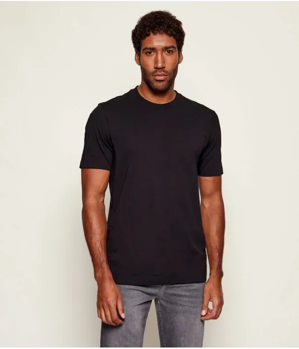 Футболка Томпсон 02 regular fit Boss, черный