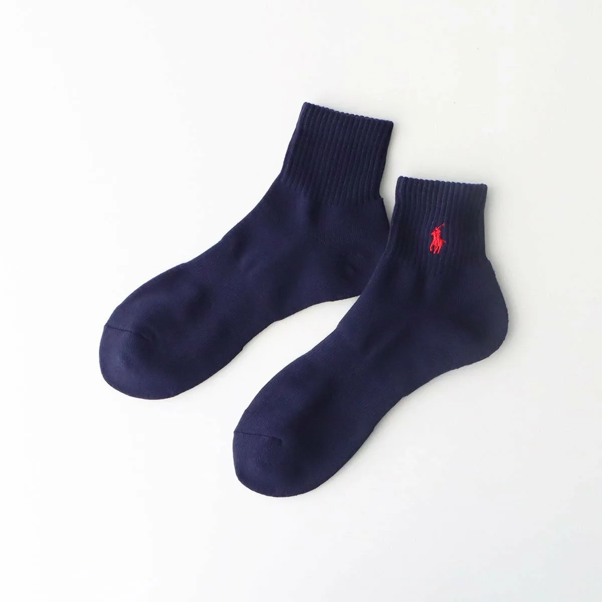Мужские ребристые носки для гольфа Polo Ralph Lauren, 68. Navy