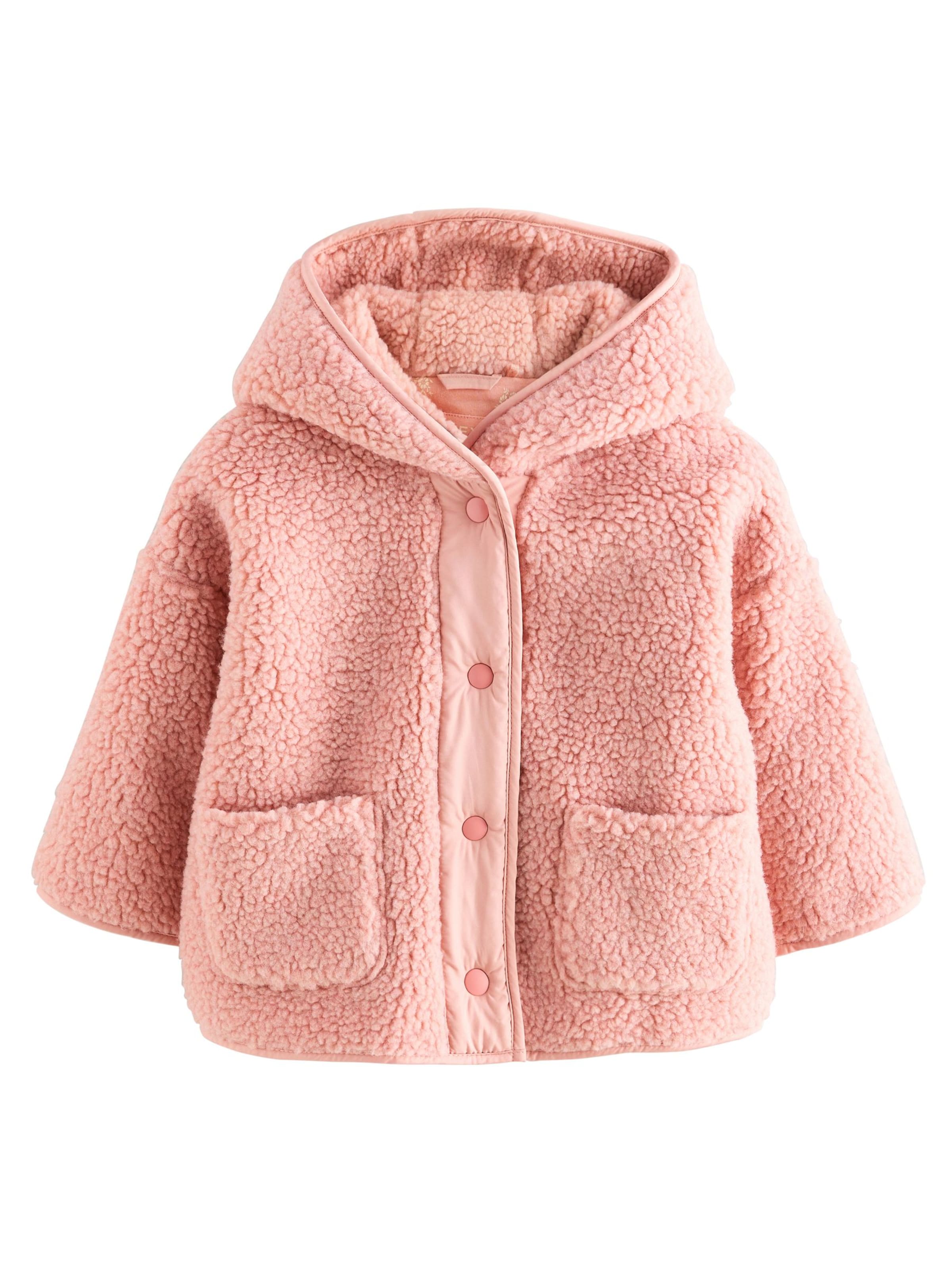 

Next Флисовая куртка 'Popper' в розовом цвете