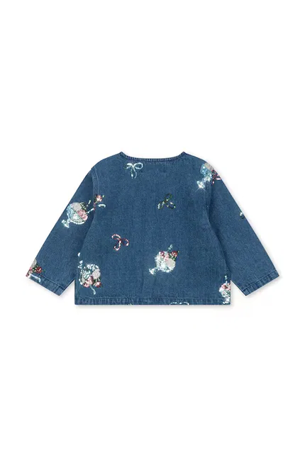 Куртка джинсовая MAGOT SEQUIN DENIM JACKET Konges Sløjd, синий — фото 3