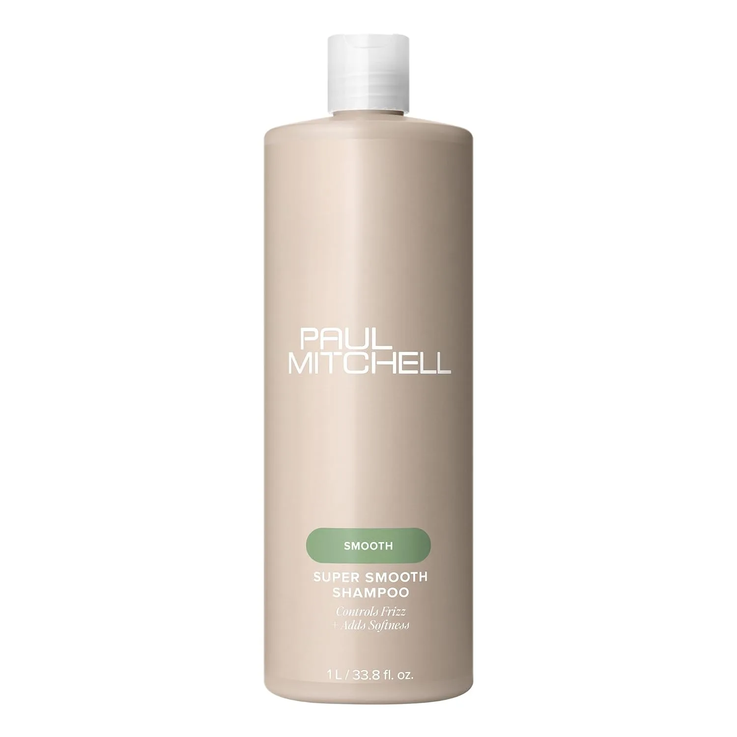 Шампунь Paul Mitchell Super Smooth, контролирует пушистость, придает мягкость, подходит для вьющихся волос. 1000 мл (.)