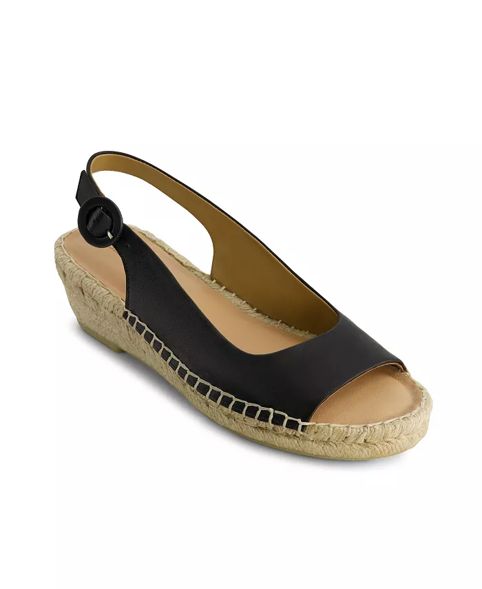Бернардо Мелайла Эспадрильи на клиновидной подошве Bernardo Footwear, черный — фото 3