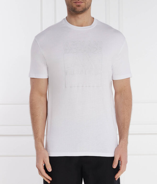 

Футболка мужская Armani Exchange базовая, белый