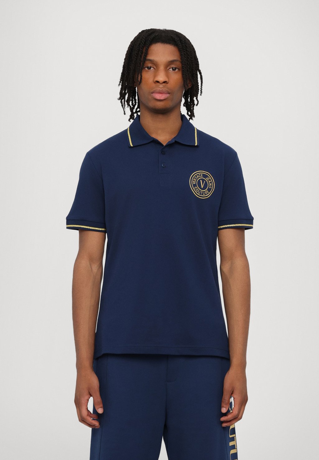 

Рубашка поло Versace Jeans Couture, синий