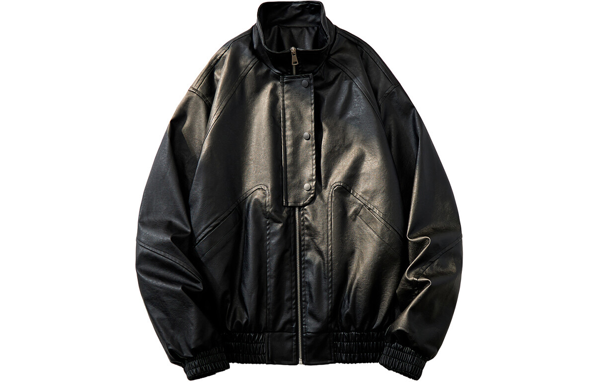 

Кожаная куртка Loox!, черный