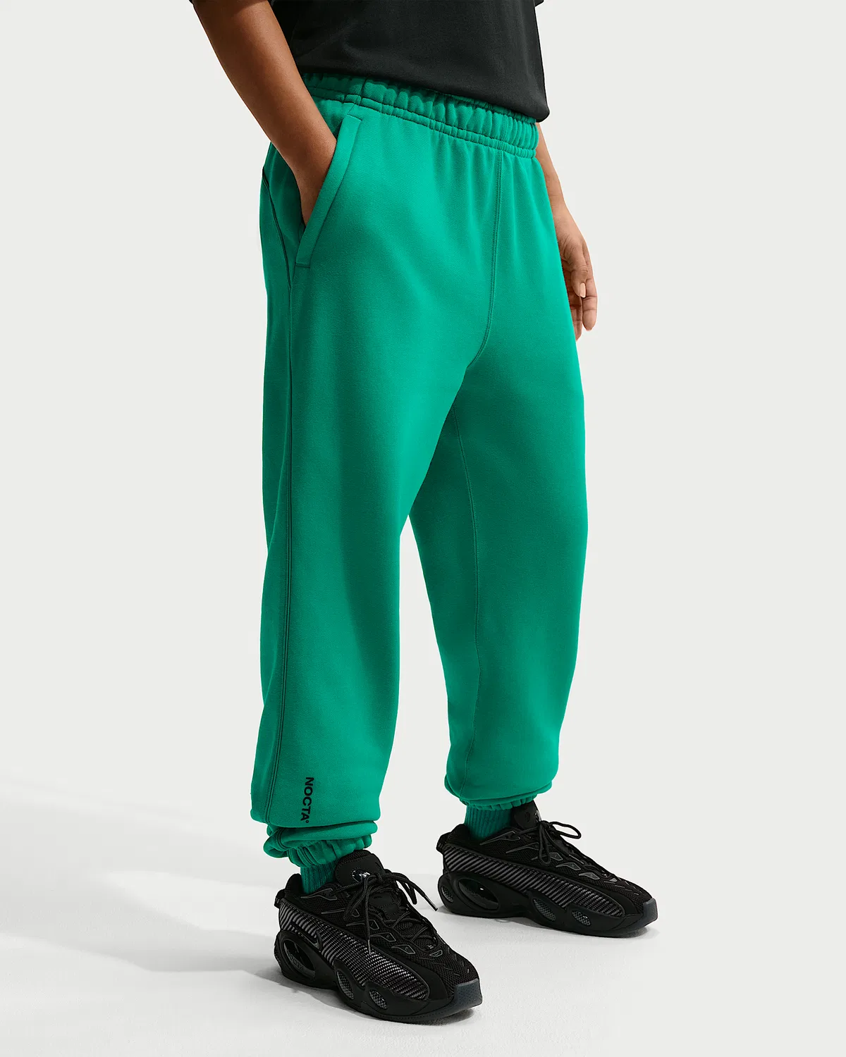 NOCTA Fleece CS Sweatpants NOCTA, Neptune Green/Black — фото 3