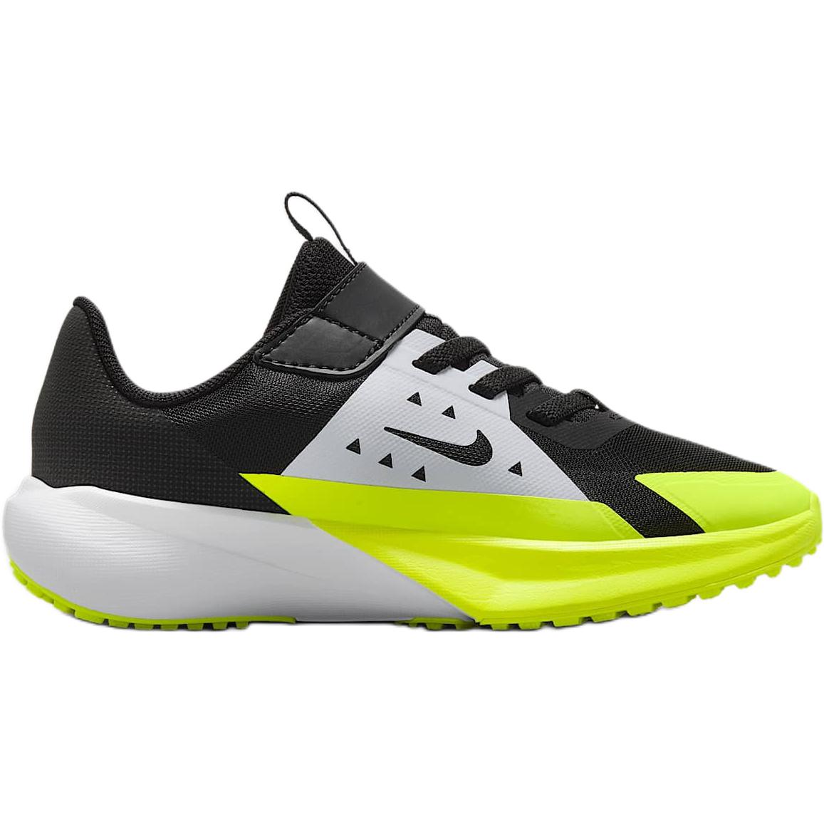 Nike Sonic Fly устойчивые к истиранию низкие кроссовки для бега black green детские — фото 3