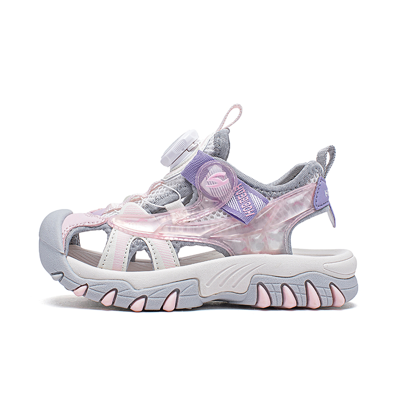 

Против скольжения износостойкие дышащие легкие детские сандалии Kids' HOBIBEAR, фиолетовый