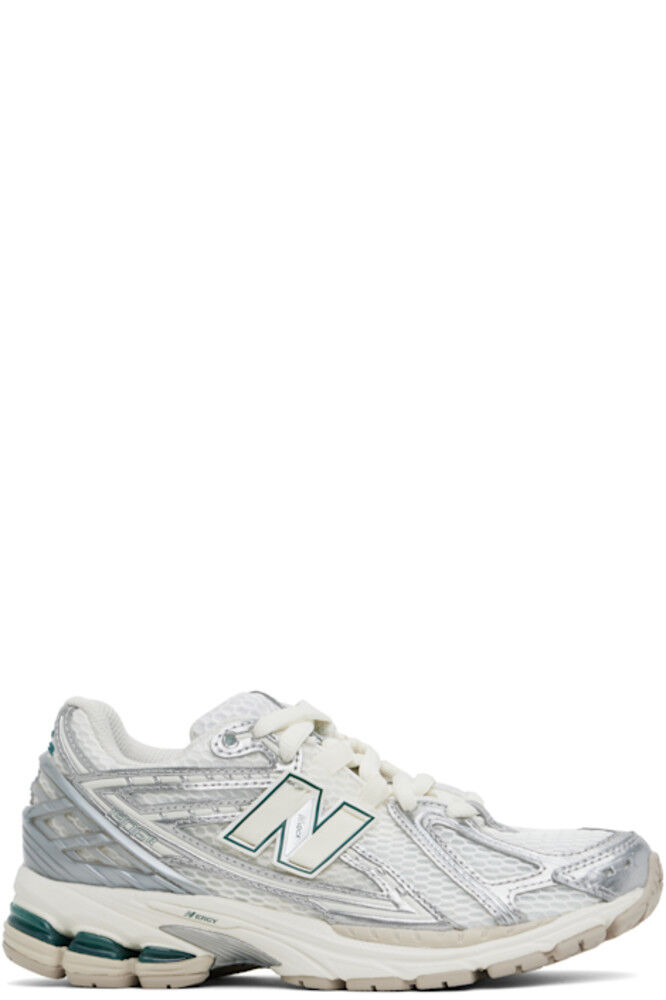 Белые и серебристые кроссовки 1906R New Balance