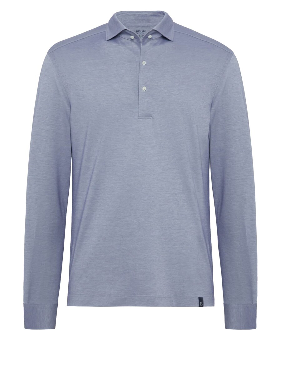 

Лонгслив Boggi Milano Shirt, индиго