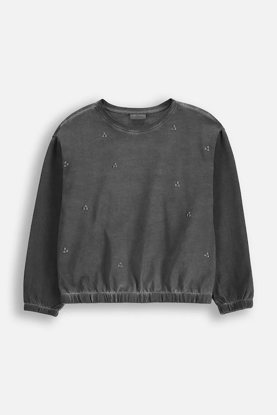 

Детская хлопковая толстовка Coccodrillo, серый