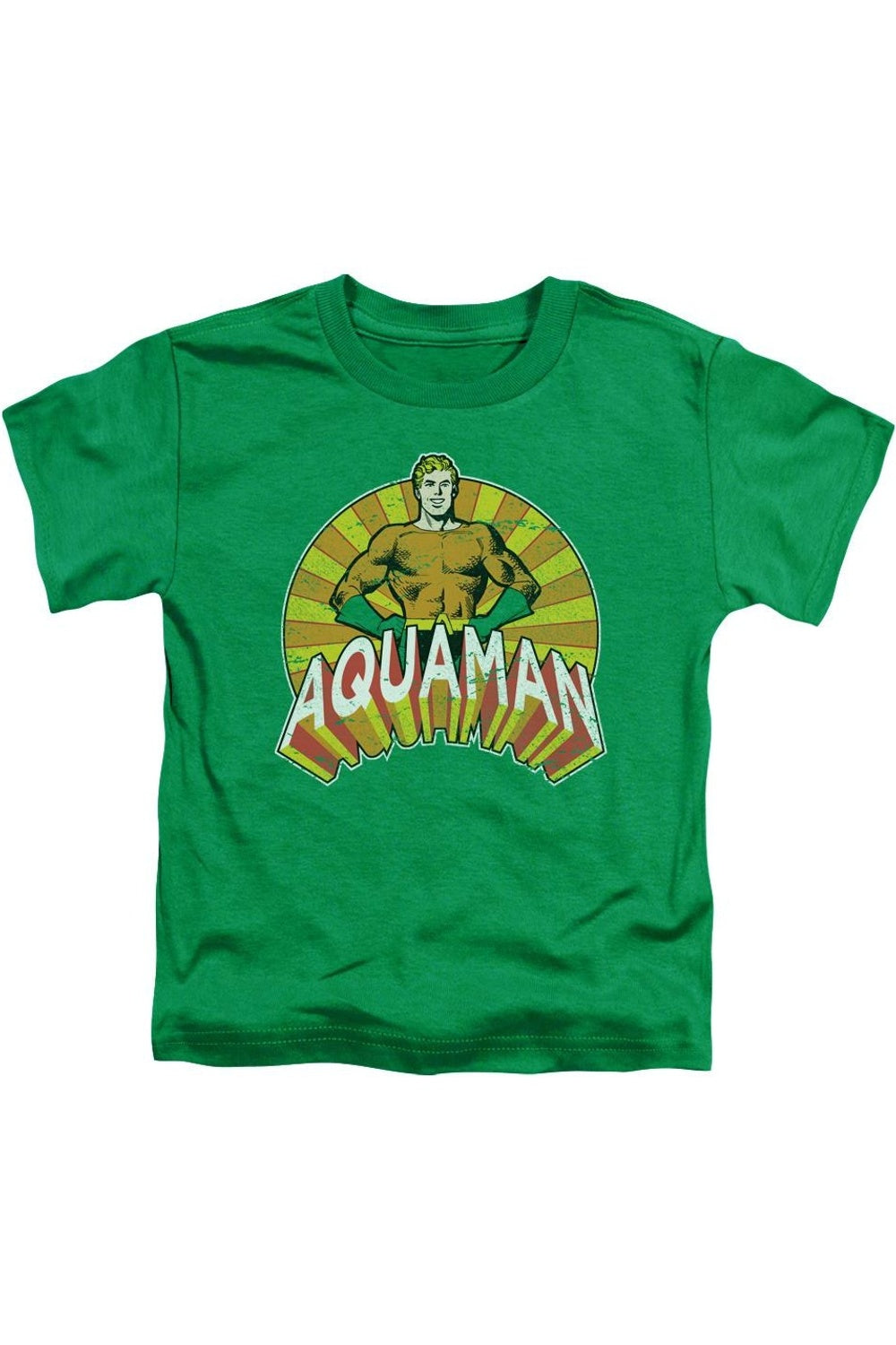 

Футболка с короткими рукавами для малышей DC Comics "Руки в боки" Gildan, зеленый
