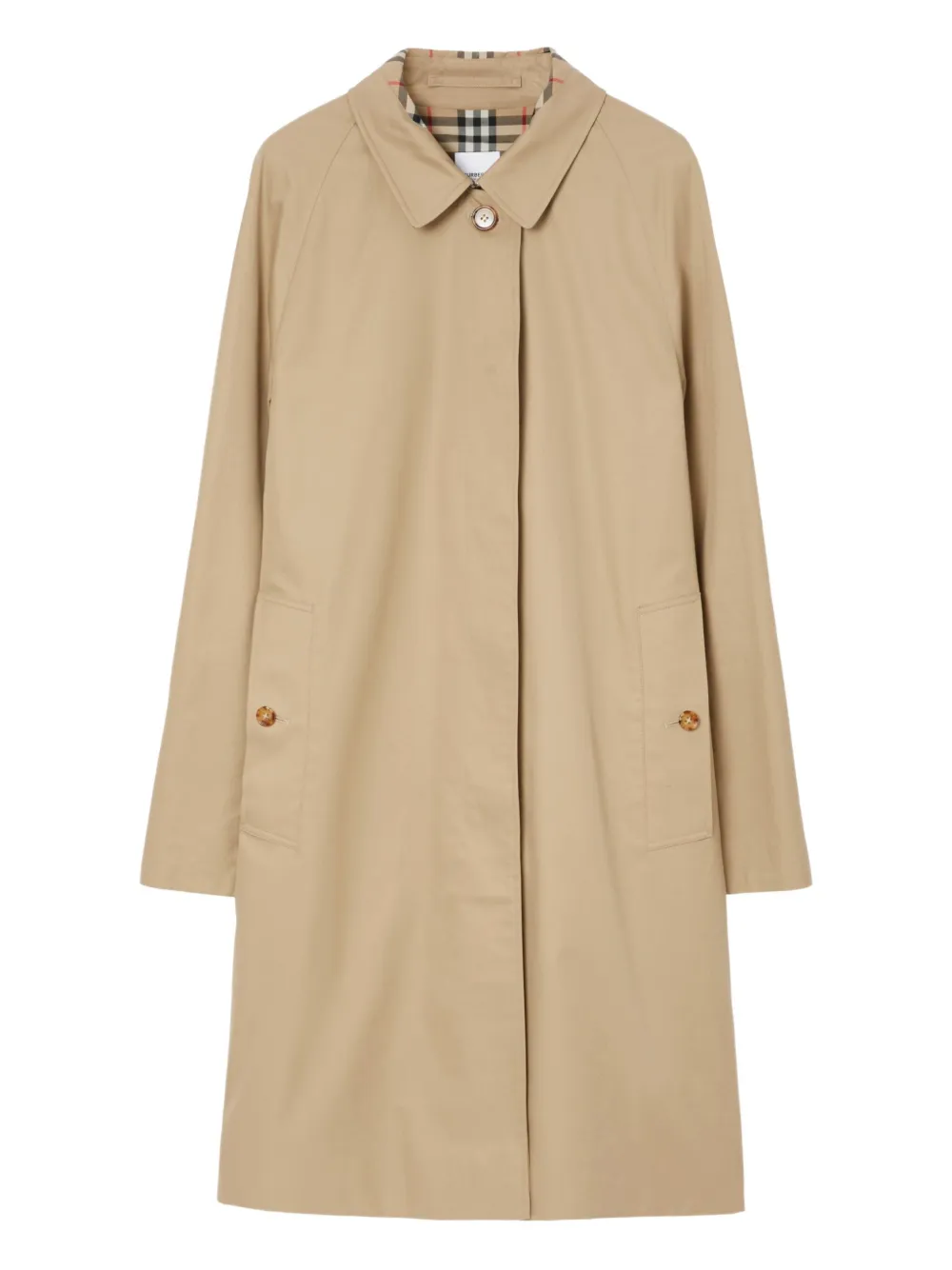 

Тренч с рукавами реглан BURBERRY, нейтральный