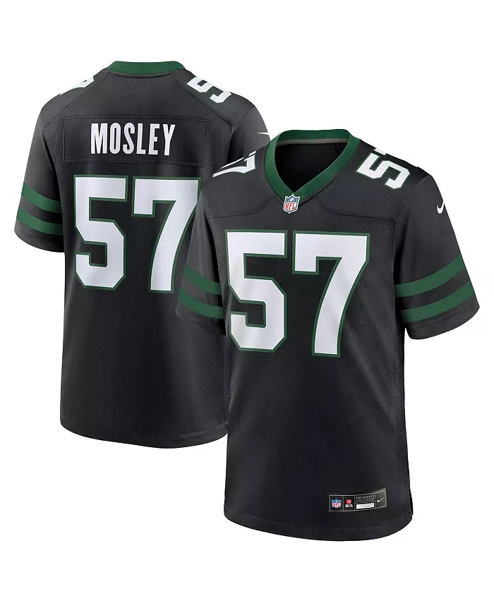 

Мужская игровая джерси C.J. Mosley Legacy Black New York Jets (альтернативная) Nike