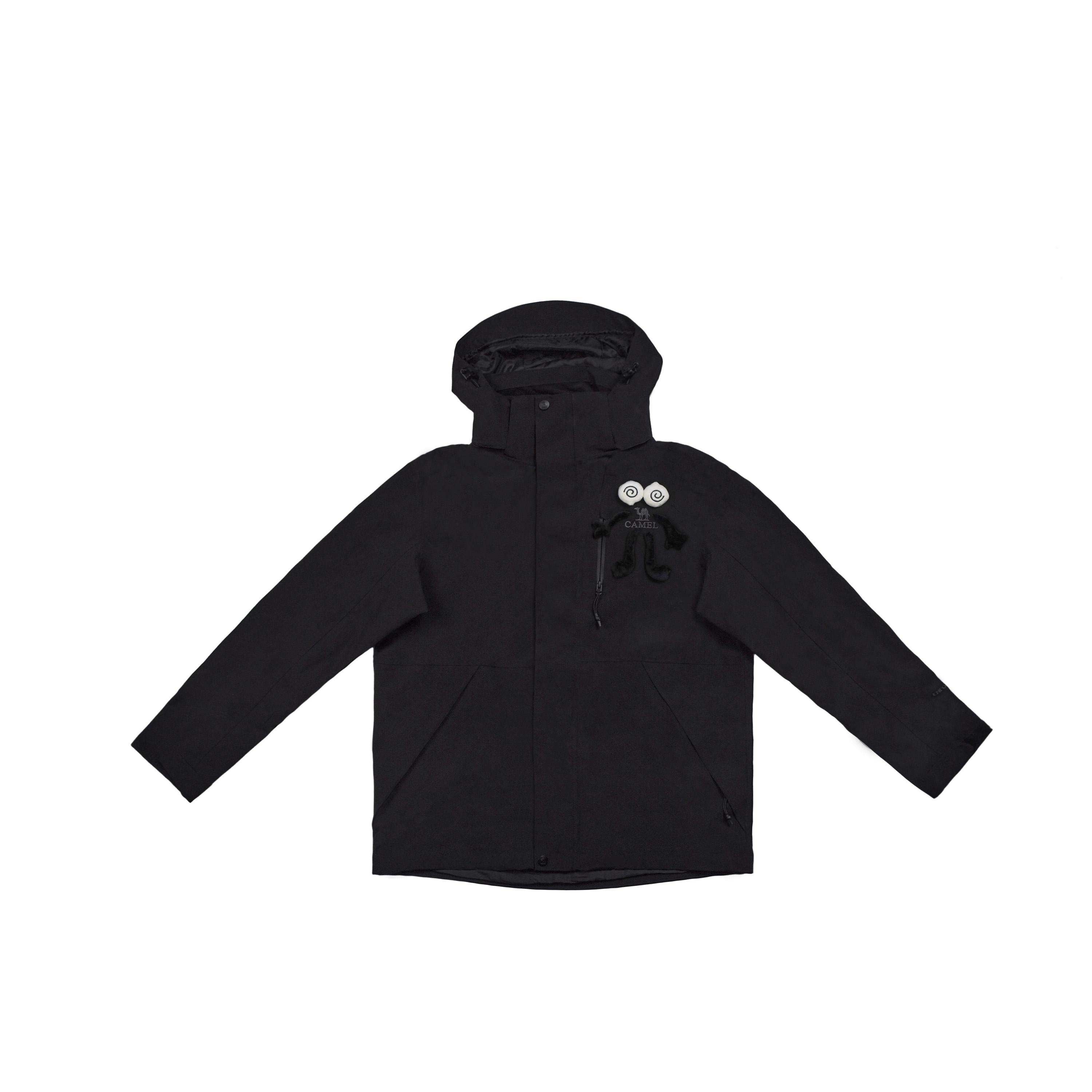 

CAMEL Ветровка All weather Unisex Phantom Black с капюшоном