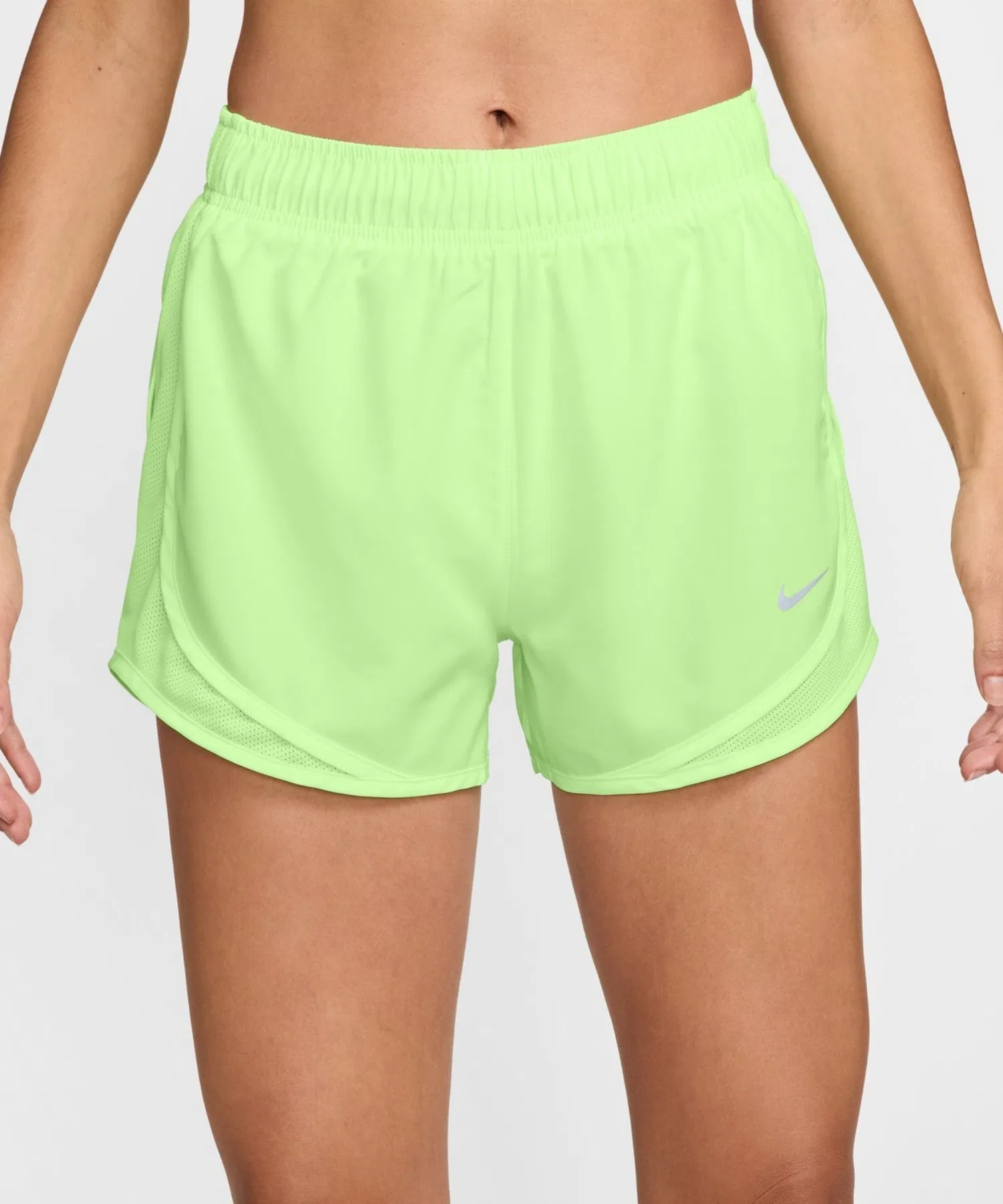 Женские шорты Nike TEMPO DF MR 3 жёлтые