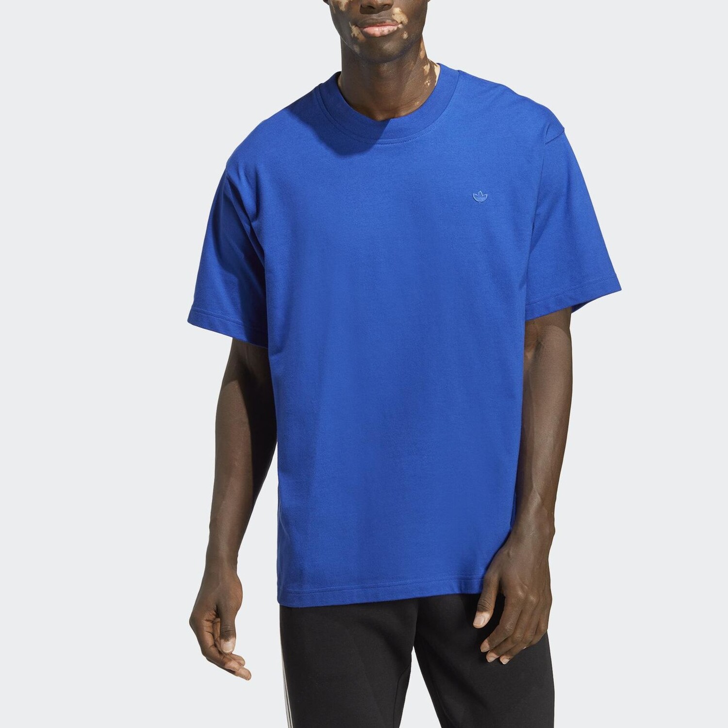 Футболка Adi Color мужская, королевский синий Adidas Originals, синий — фото 3