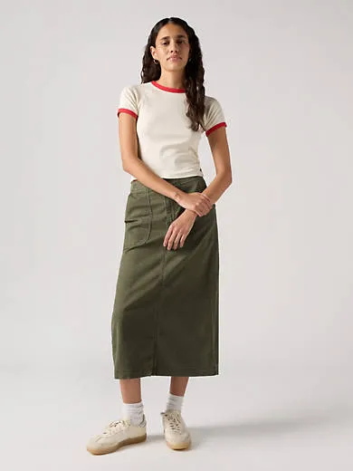 

Излишки юбки Levi's, зеленый