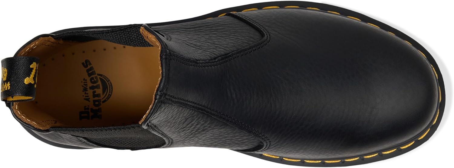 Унисекс-кожаные ботинки Dr. Martens 2976 Chelsea, черный — фото 2