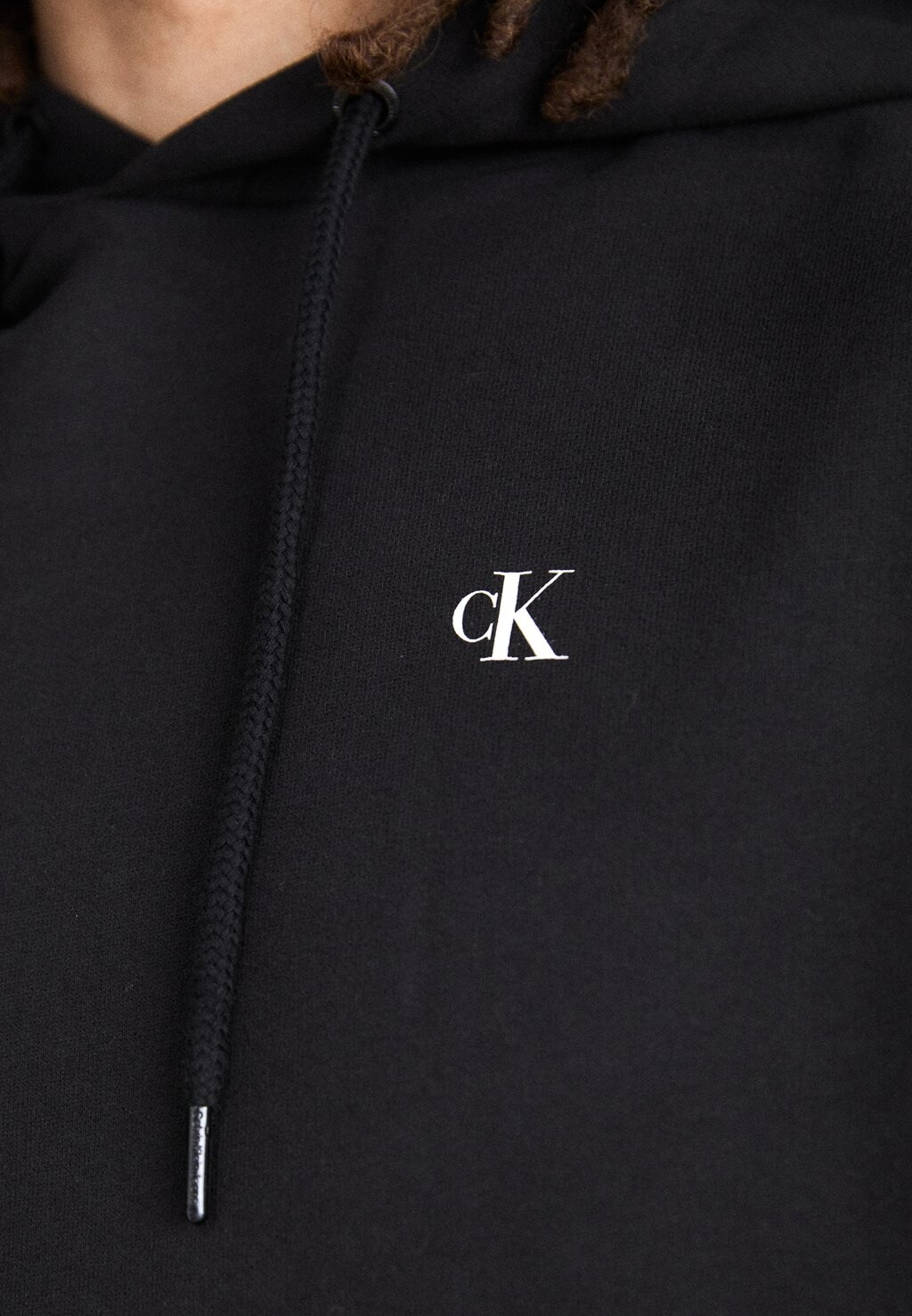 

Свитер с капюшоном BACK REGULAR HOODIE Calvin Klein, черный
