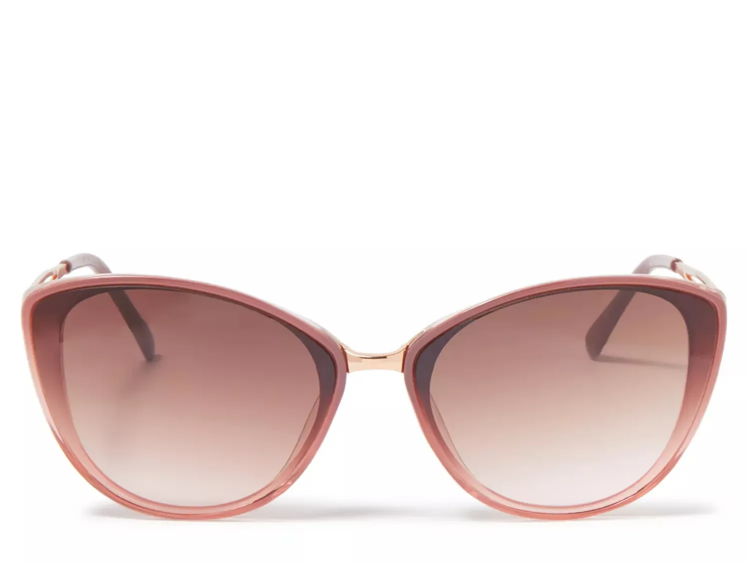 

Брендовые круглые солнцезащитные очки «кошачий глаз» Kelly & Katie, Rose Gold