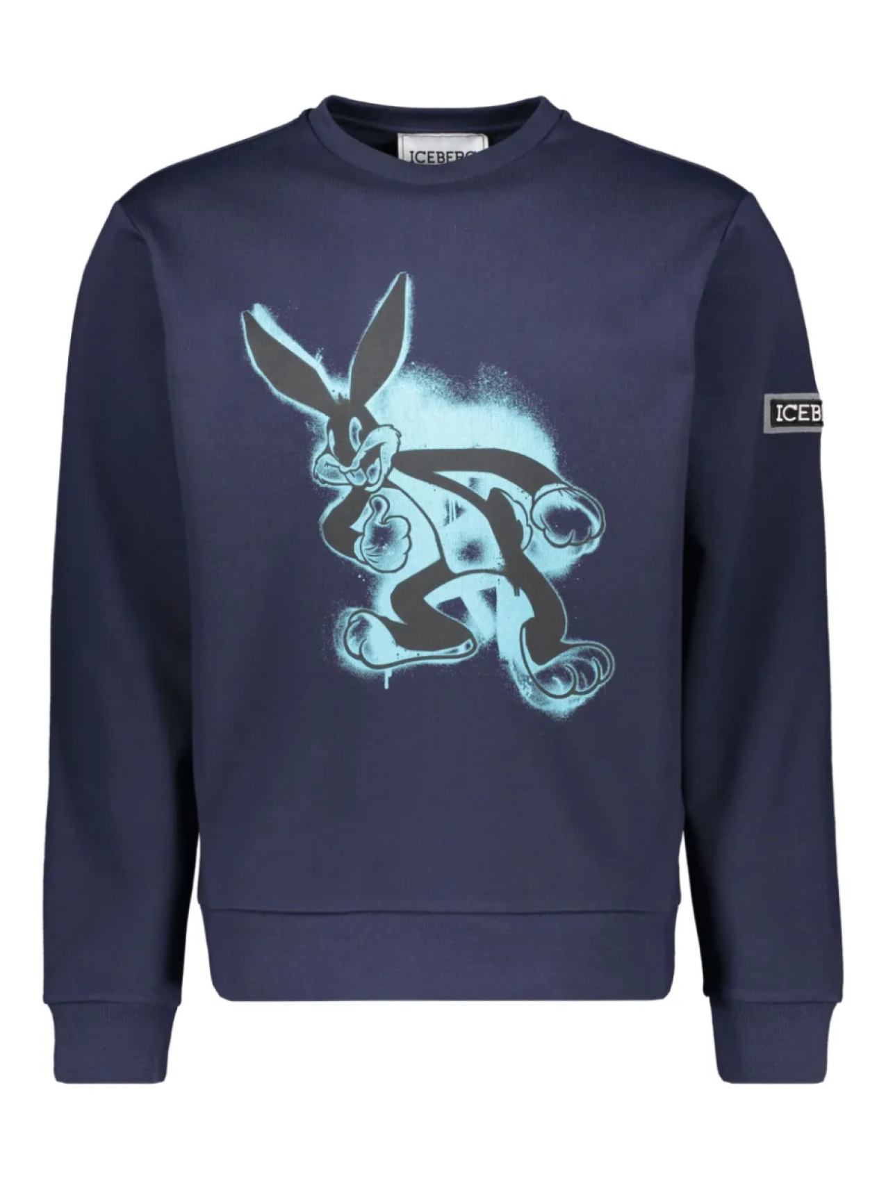 

Толстовка с принтом X Looney Tunes Bugs Bunny Iceberg, синий