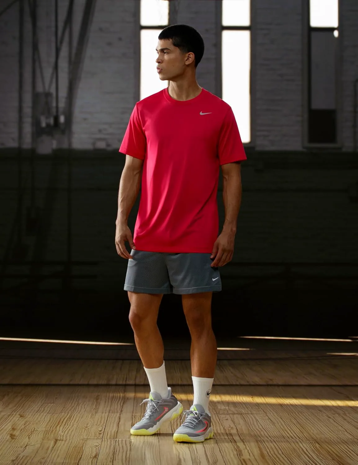 Кроссовки для баскетбола Nike Giannis Immortality 4 для взрослых унисекс, серый/металлик серебристый/белый — фото 3