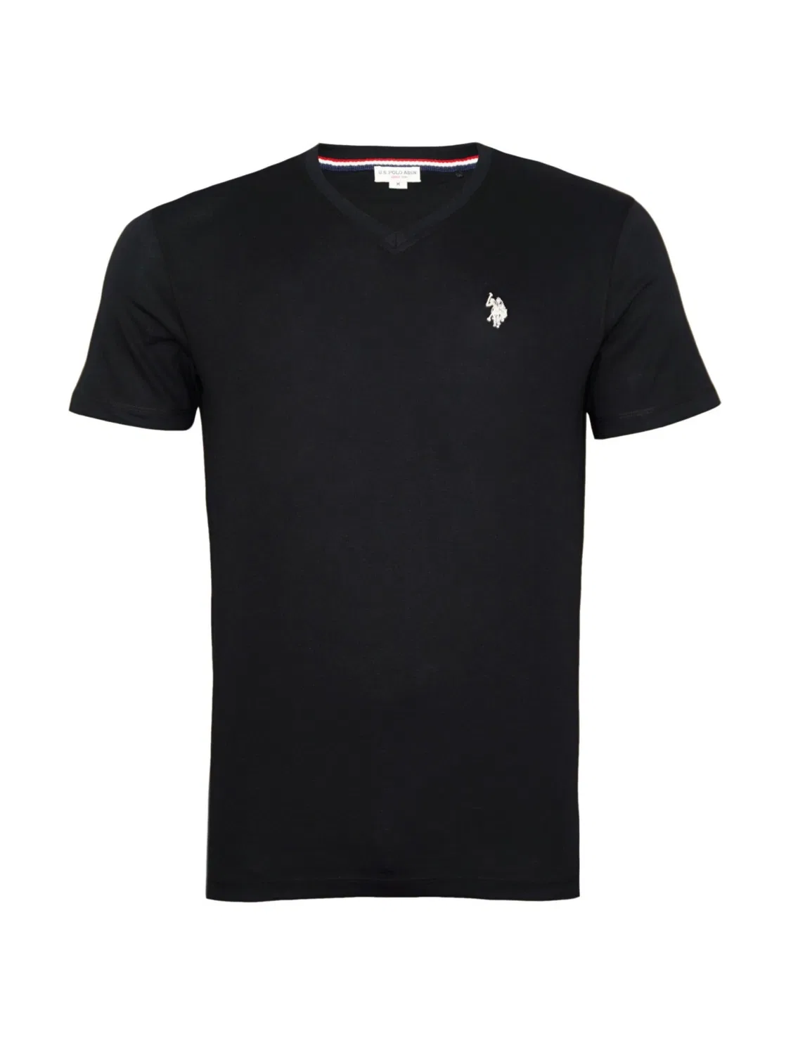 Футболка U.S. POLO ASSN. черного цвета — фото 2