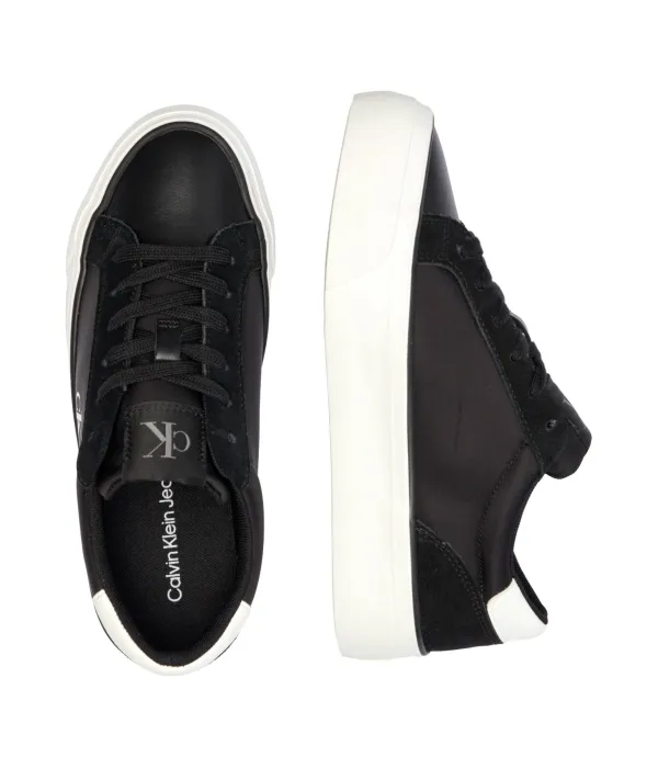 Кроссовки Vulc на плоской платформе Calvin Klein, черный — фото 4