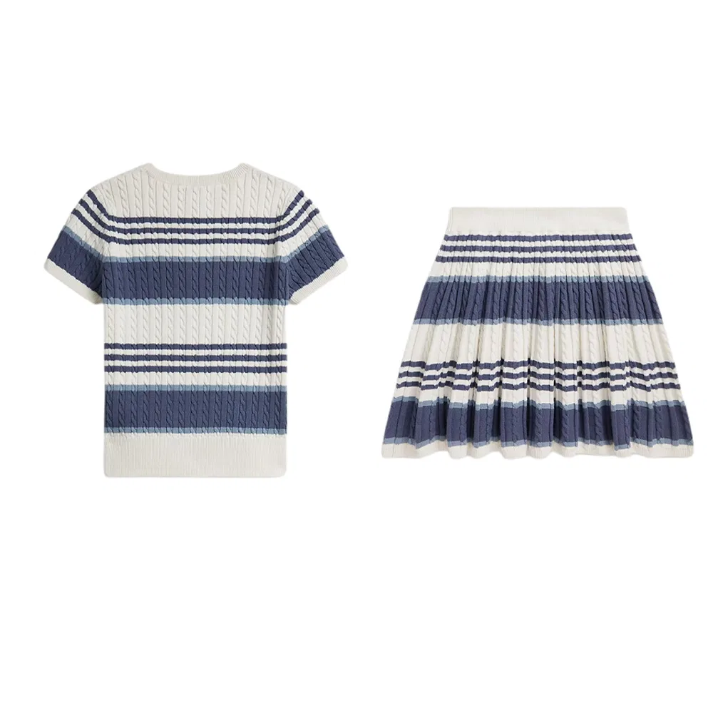 Детский комплект из юбки и топа Polo Ralph Lauren мультиколор — фото 3