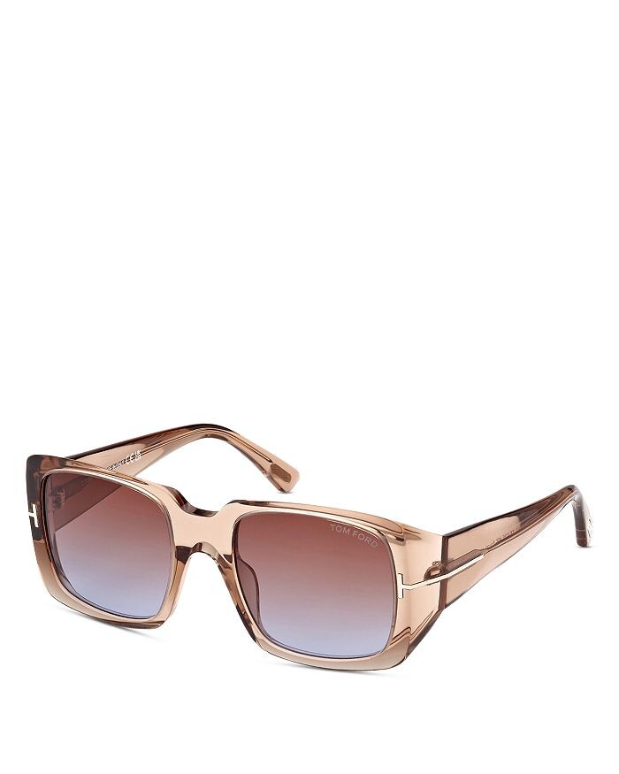 

Квадратные солнцезащитные очки Ryder-02, 51 мм Tom Ford