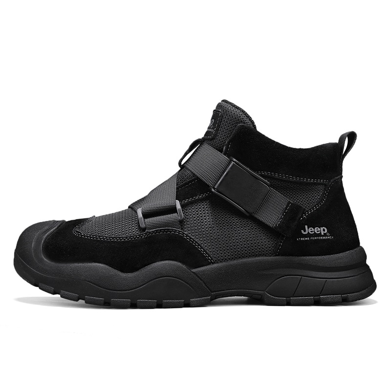 

Высокие походные ботинки Jeep мужские, черные