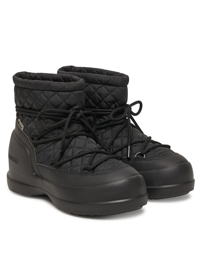 Зимние сапоги Mb Mezzaluna Quilted Mid Wp 80D2500020 Moon Boot, черный — фото 2