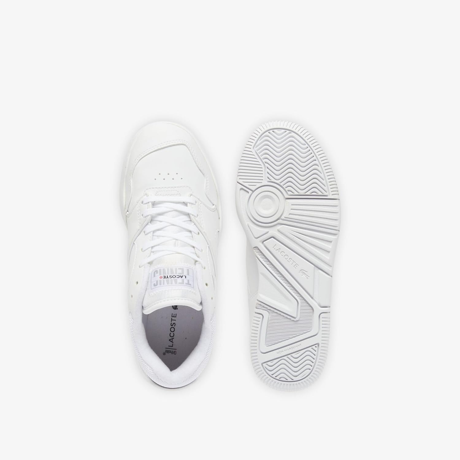 Кроссовки Lacoste Lineshot для детей и подростков унисекс, белый — фото 4