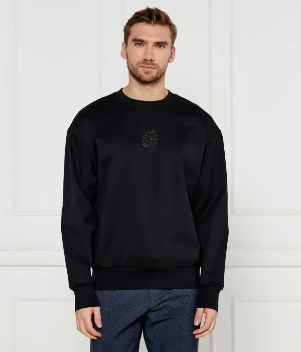 Толстовка C-Soleri 1895_HC loose fit Boss, черный